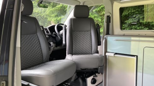 Ruthern –  VW T6  beautifully converted by Ecowagon.  Pitch available
