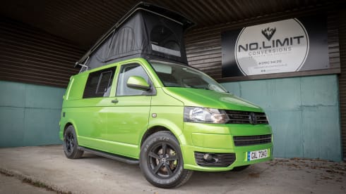 Eye-Catching 4 berth VW T5.1 Camper van 