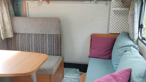 Luxury family camper ready for wonderful trips