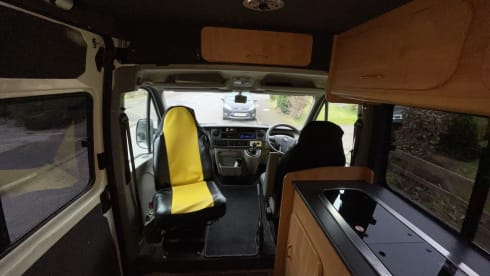 Movano – 2 berth Vauxhall Movano campervan with many extras!