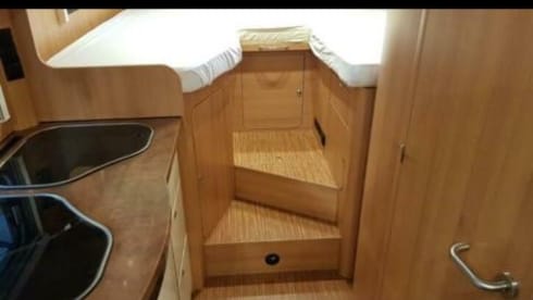 Beautiful spacious comfortable fine fully equipped 4 person camper