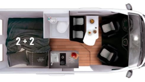 Elios Van 63 Family  – 4p Adria Mobil bus from 2024