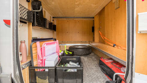 Alcôve Hymer 4 personnes de 2006