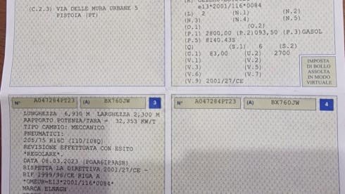 Gian Carlo vannucci – Camper seats 7