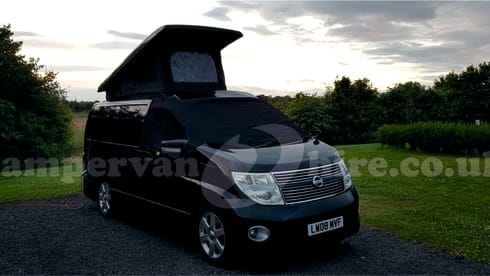 VOYAGER 1 – 4 berth Nissan bus from 2008