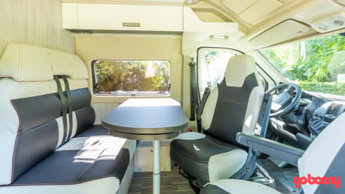 Camper van for rent from 2020 - Fiat Ducato Livingstone 5