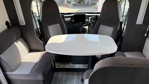 Freedom – 4 berth Roller Team semi-integrated from 2025