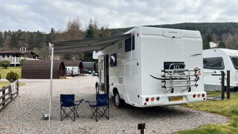 Wout Van Der Kampe – Spacious 6 berth motorhome; RollerTeam Zefiro 675