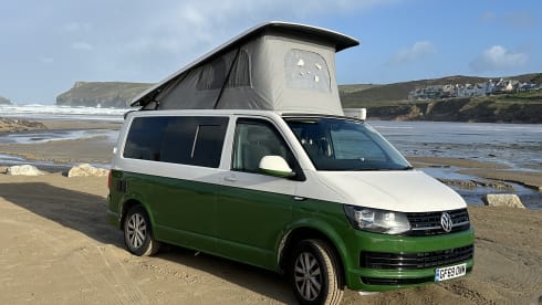 Green Machine – 4 berth VW campervan