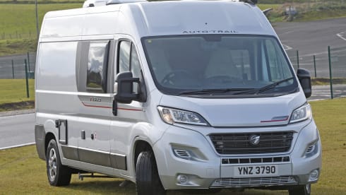Acer – Delux Campervan with toilet/shower. Sleeps 4 travels 4