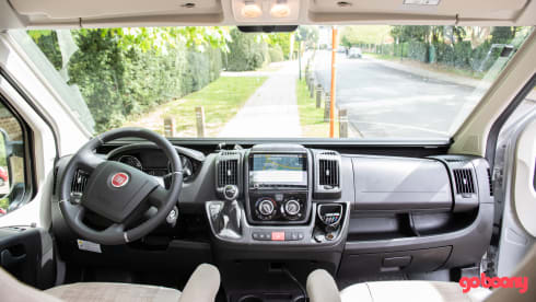 Recent Pössl 160 HP, 9-speed automatic, length beds, 2-person comfort.