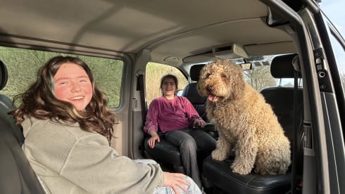 Rooftop party Van  – Happy 4 person Volkswagen party Van.