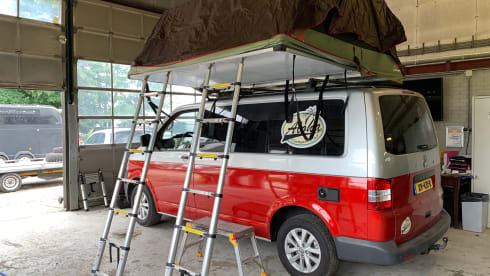 VW T6 – Aloha beach camper lemon, very luxurious inside