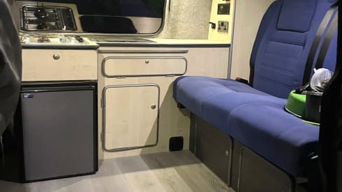 Silver van  – Hire silver van a cool Vw camper from edinburgh airport 