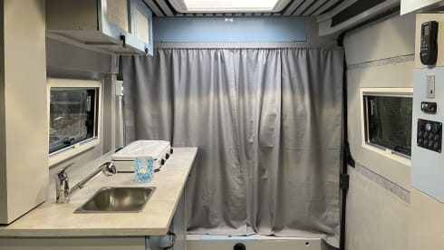 juul – super nice self-built 2p Peugeot Boxer camper bus from 2014 euro 5