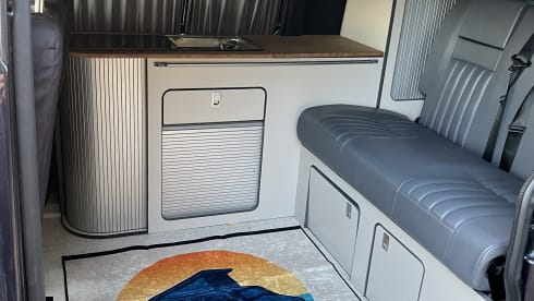 4 berth Volkswagen campervan 2021