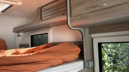 Frank & Frieda – Pick up & set up unit for 2 to 3 persons!