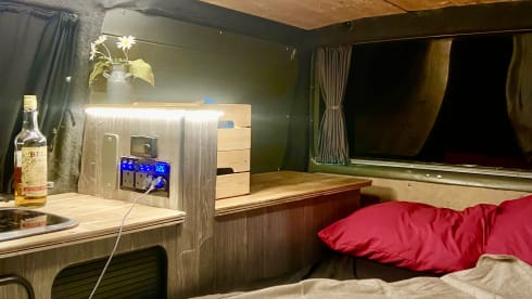 Kasper – Classic 90s VW T4 with heating & wood panelling - Penrith / Lake District 