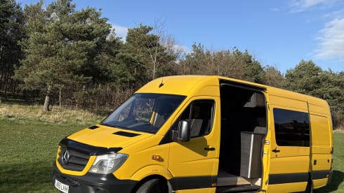 BumbleBee – 4 berth Mercedes-Benz campervan from 2015