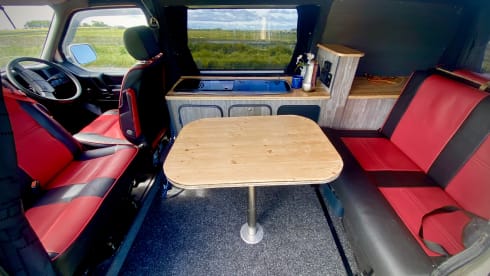 Kasper – Classic 90s VW T4 with heating & wood panelling - Penrith / Lake District 