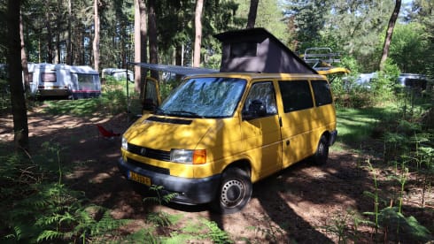 De Gele Bus – On the road with the Yellow Bus! (VW T4 from '99)