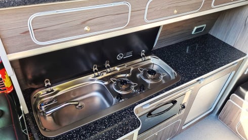 Wallace – High Spec 4 berth VW T6 Camper in Derbyshire