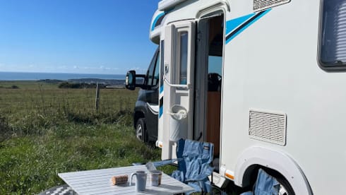 Modern 4 berth Bailey Approach Autograph 2015