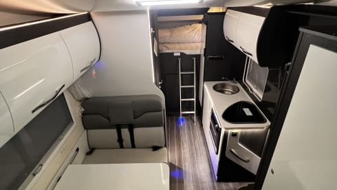 6 berth Ford bus from 2021