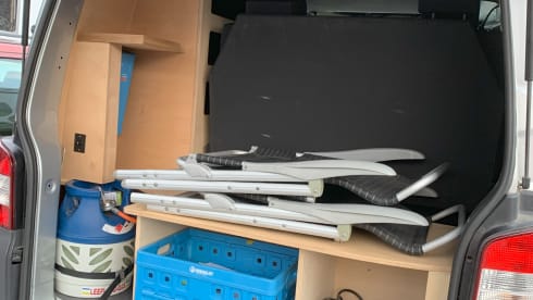 Saampjes – 4/5 Person Volkswagen T5 from 2012