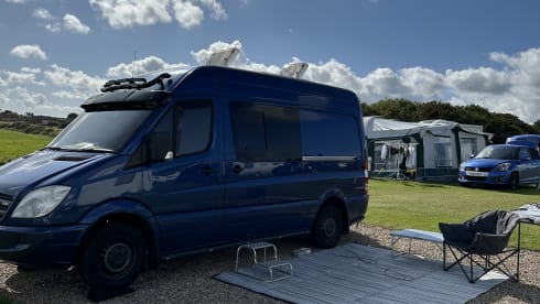 3 berth Mercedes-Benz campervan from 2011