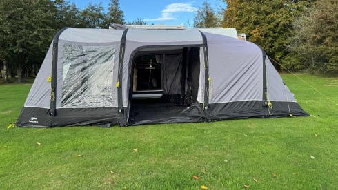 Ronnie  – Renault Master Campervan - Sleeps 5 with optional lean-to inflatable tent
