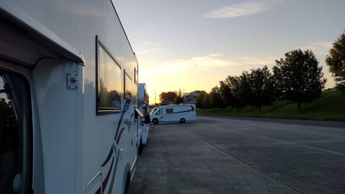 Moby the mobi  – 4p Eura Mobil alcove uit 2009