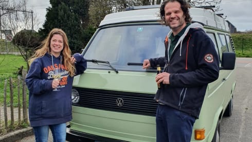 Volkswagen T3 from 1980 for 2 people