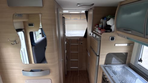 5-sitziger Fiat Alcove aus dem Jahr 2008