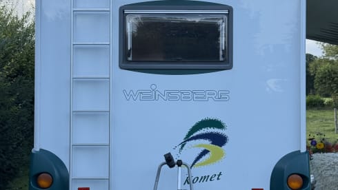 Roby – Our beautiful 3-person Fiat Weinsberg integral camper