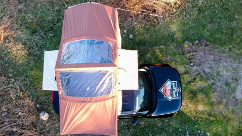 Jeep Renegade 4x4 with Roof Tent and Awning