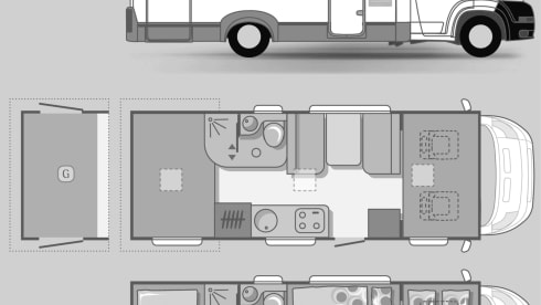 NU+ – 4p Adria Mobil alcove from 2012