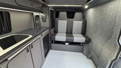 VW Transport Camper LWB 2021 – 4 berth Volkswagen campervan from 2021 LWB