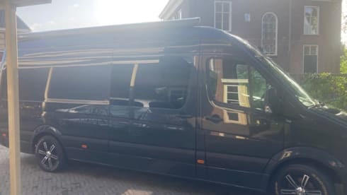 atmospheric spacious 2 person mercedes camper bus