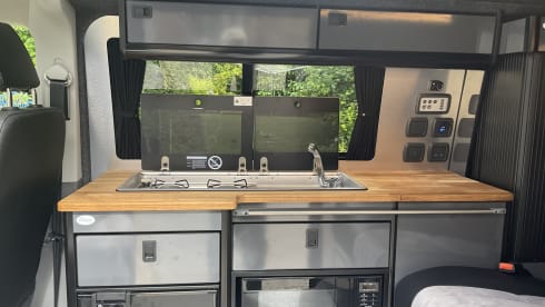 Freedom – 4 berth Volkswagen campervan from. 2024