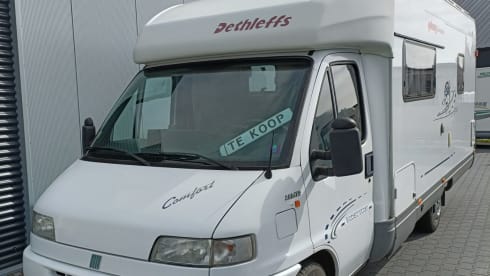4p Dethleffs integrated uit 2000