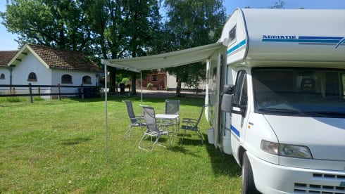 6p Adria Mobil alcove from 1999