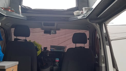 4-seater Volkswagen bus from 2013