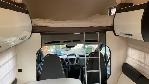 Millie – Spacious beautiful family mobile home 5 people (Driver's license B) 170 HP