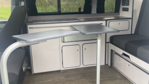 4 berth Volkswagen campervan from 2018