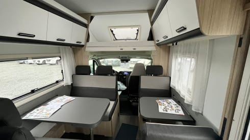 A70 DK – Motorhome SunLiving A70 DK Alkoven #Family vacation