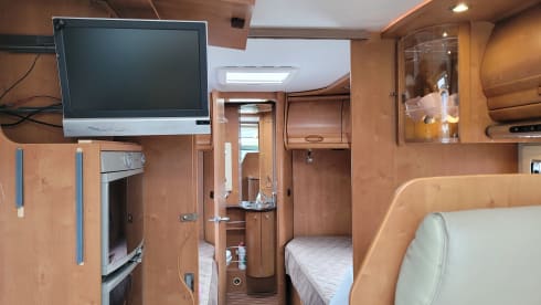 A nice camper for a nice tour with just the two of you,