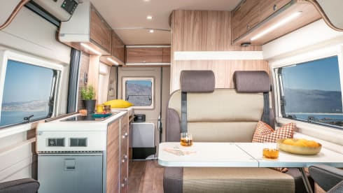 Ride Your Own Story – Hymer Grand Canyon - Spacious and compact for 4 people