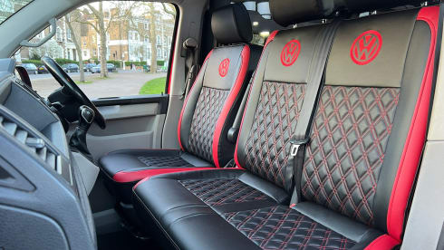 Ruby – Automatic VW T6 4 Berth Campervan with Poptop & Heater