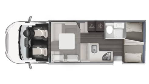 Mount Everest – 2025 Manuale 6 Posti Letto Roller Team Auto-Roller 707